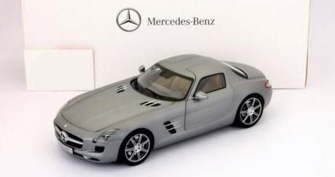 ノレブ B66960165 1/18 メルセデス・ベンツ SLS AMG クーペ グレイ