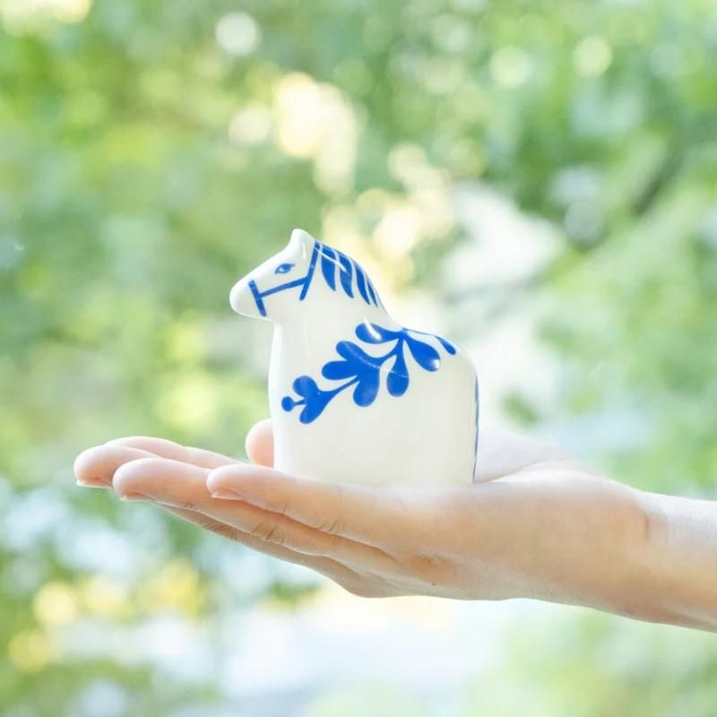 干支シリーズ2026】リサラーソン / ココロシズカの午（白） / Lisa