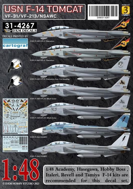 F-14 トムキャット 1/48 | アメリカ海軍 - モデルアート 通販サイト