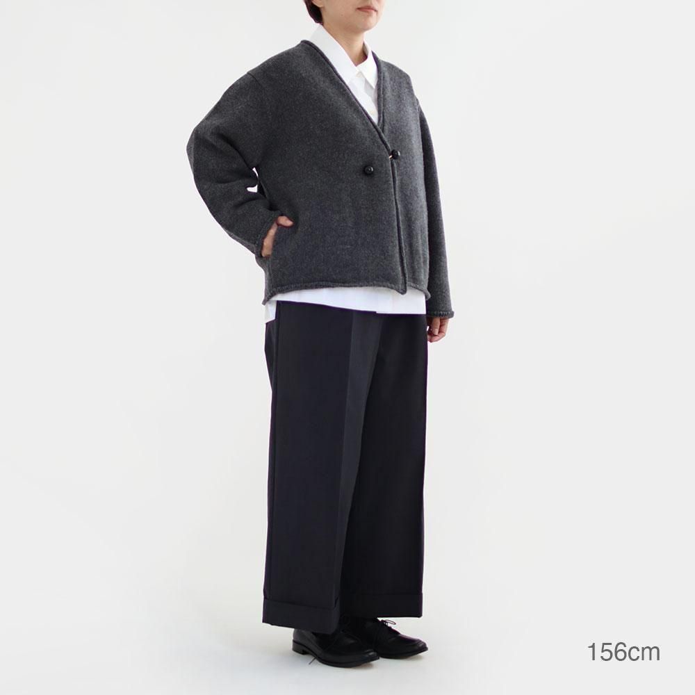 Atelier d'antan | アシンメトリーニットカーディガン〈 Degas 〉 4colors