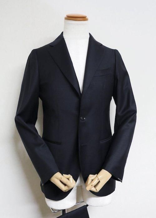 SIPARIO by STILE LATINO】サキソニーネイビー無地スーツ - SUGURU SHOP