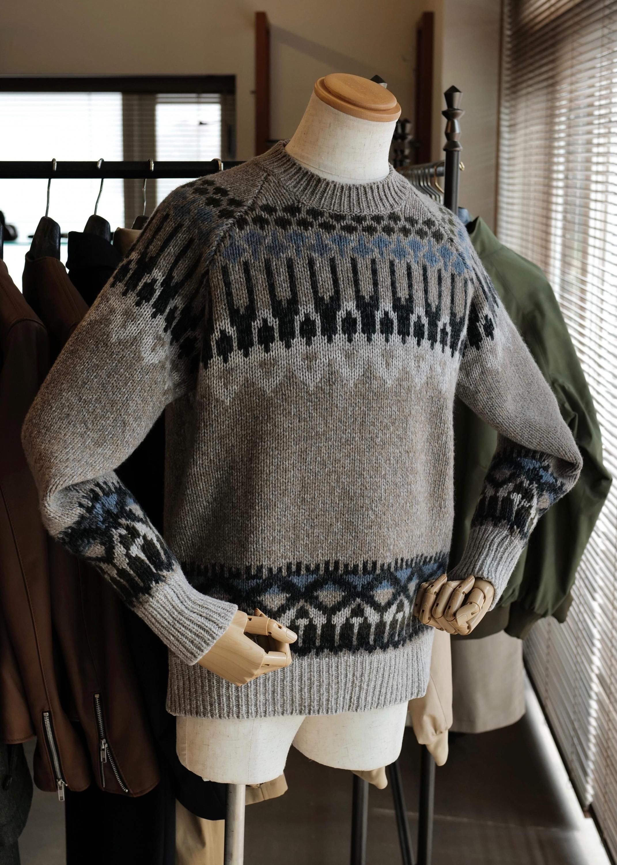 Corgi】カシェート別注6plyジーロンラムズウールノルディック柄