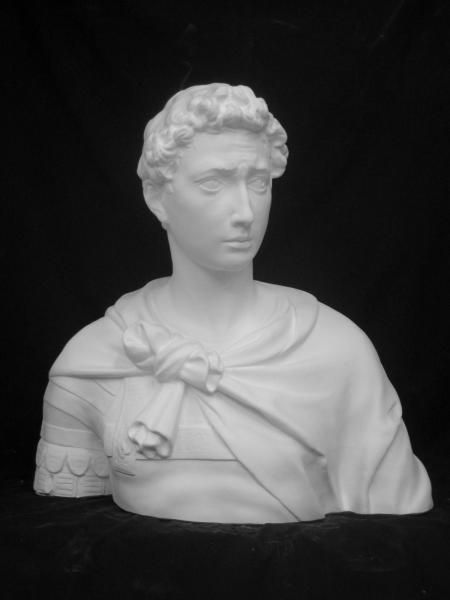 K-130 聖ジョルジョ胸像 - 日本で唯一の石膏像専門ショップ「石膏像