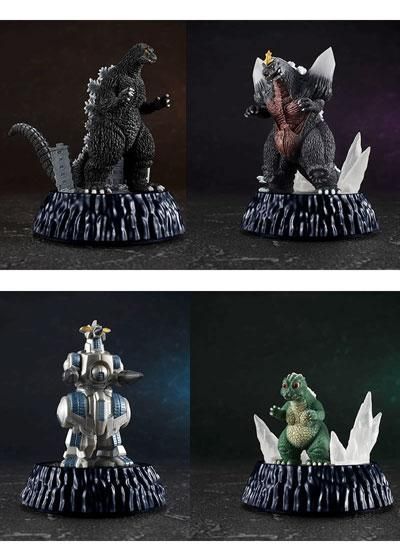 バンダイ HG D + ゴジラ04 全4種フルセット UC00114 - ガシャポン