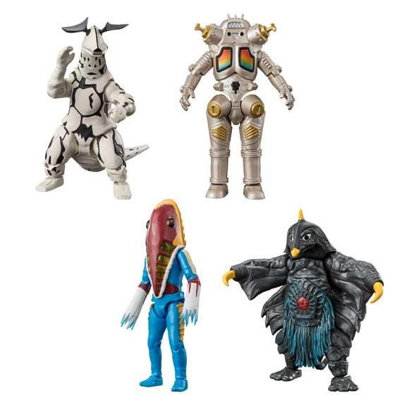 バンダイ 超動αウルトラ怪獣2 全4種フルセット