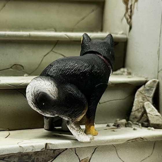 タカラトミーアーツ ふんばり〜ぬ 黒柴犬