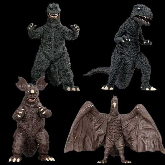 バンダイ HG ゴジラ 怪獣総進撃編 全4種フルセット