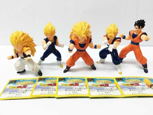 フルカラーHGシリーズ ドラゴンボールZ 全5種フルセット - ガシャポン