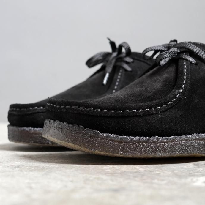 Padmore & Barns / P204 - Black Suede パドモア＆バーンズ ブラック