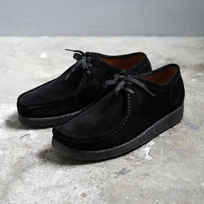 Padmore & Barns / P204 - Black Suede パドモア＆バーンズ ブラック