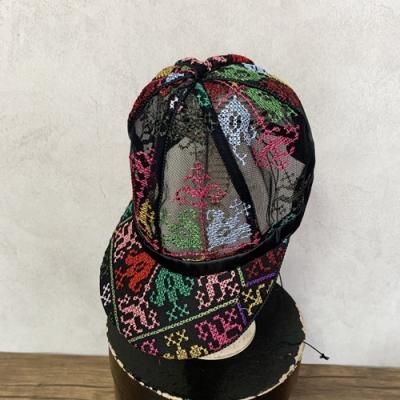 Barairo no Boushi/バラ色の帽子 刺繍ベースボールキャップ(クロ