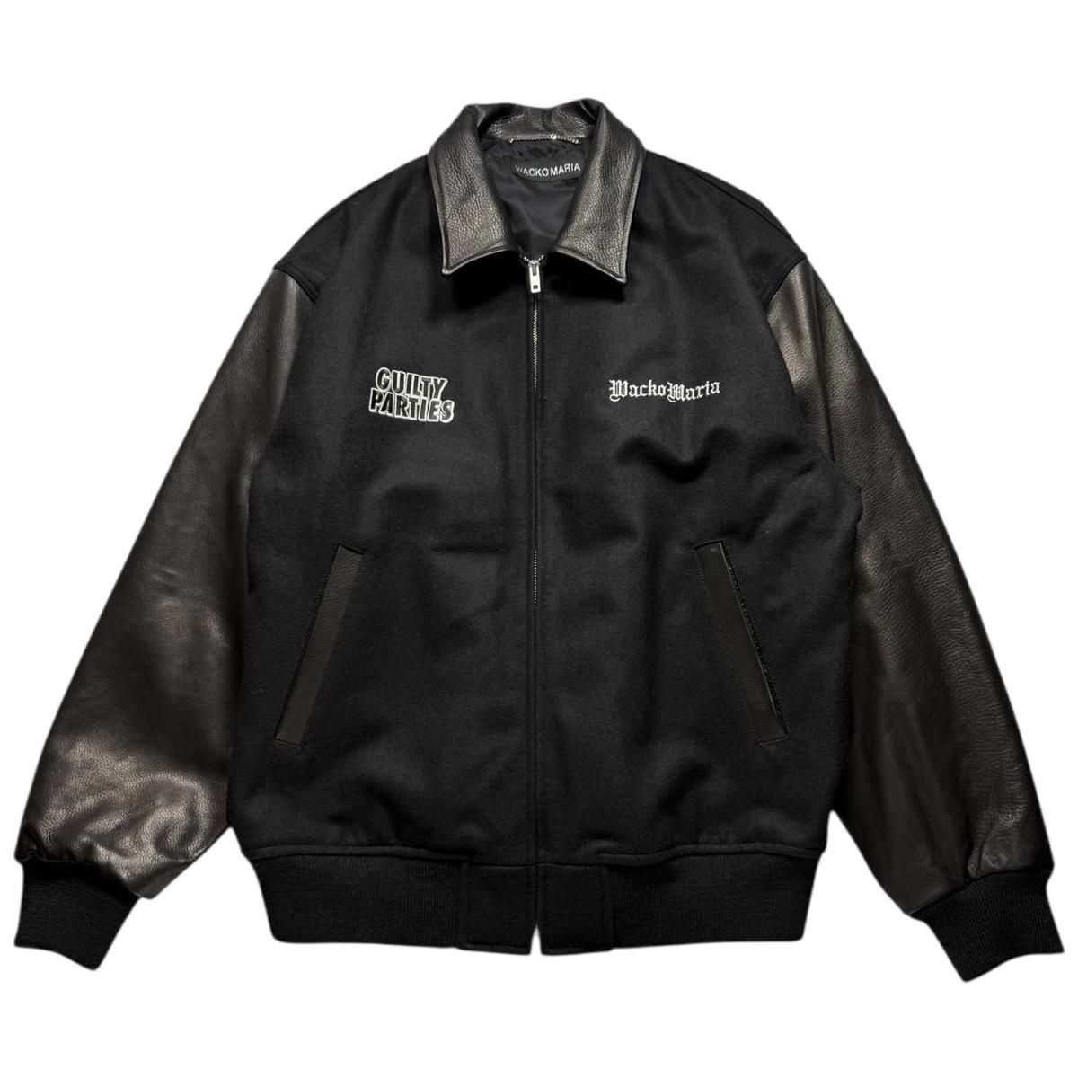 WACKOMARIA《ワコマリア》LEATHER VARSITY JACKET(TYPE-1)(25FW-WMO