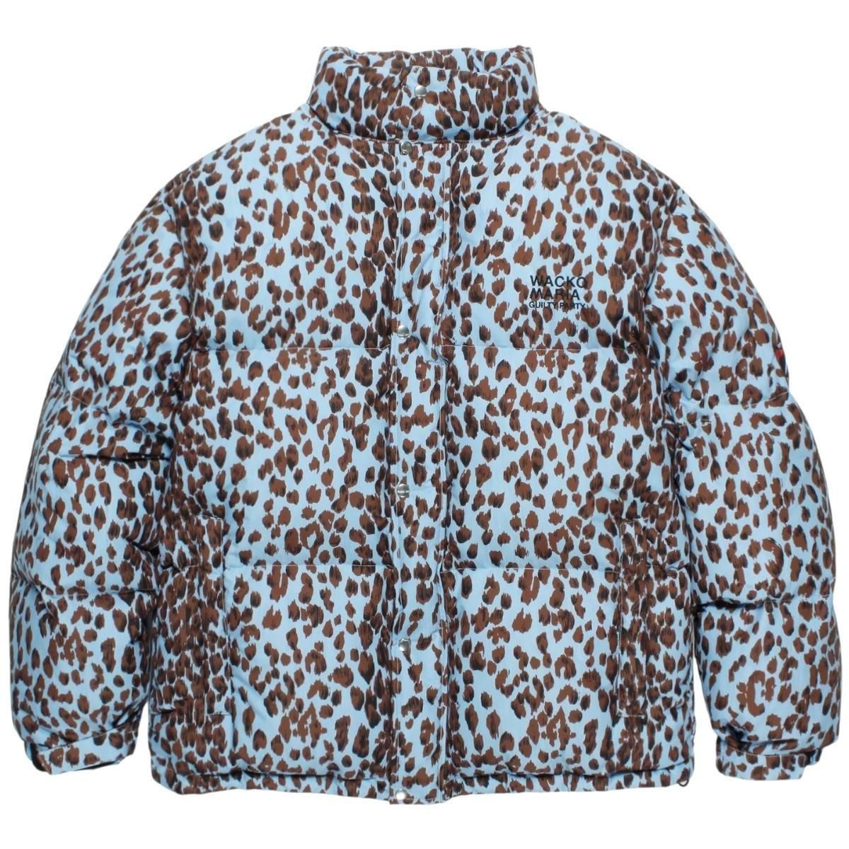 WACKOMARIA《ワコマリア》NANGA / LEOPARD DOWN JACKET(25FW-WMO-NA02