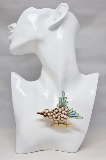 CHANEL シャネル ヴィンテージ 鳥ブローチ グリポア - 世界の