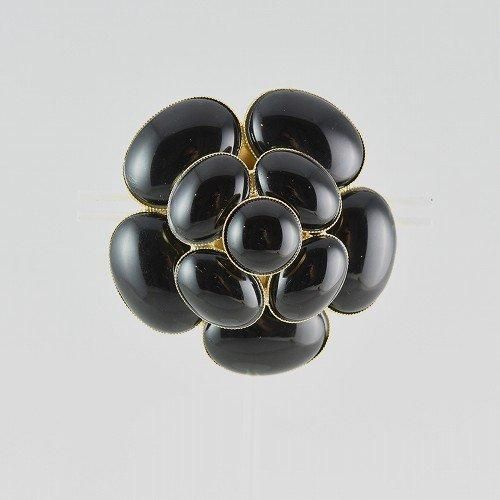 2024春新規輸入 | ミスカメリア 黒 ブローチL - 世界のアクセサリー