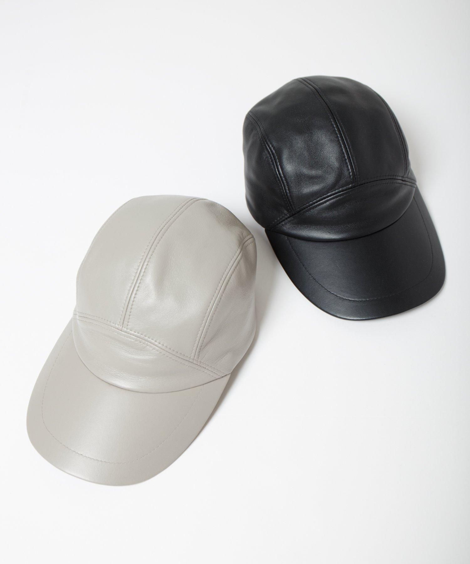 Indietro Association Leather Jet Cap 091 | シープレザー製ジェット