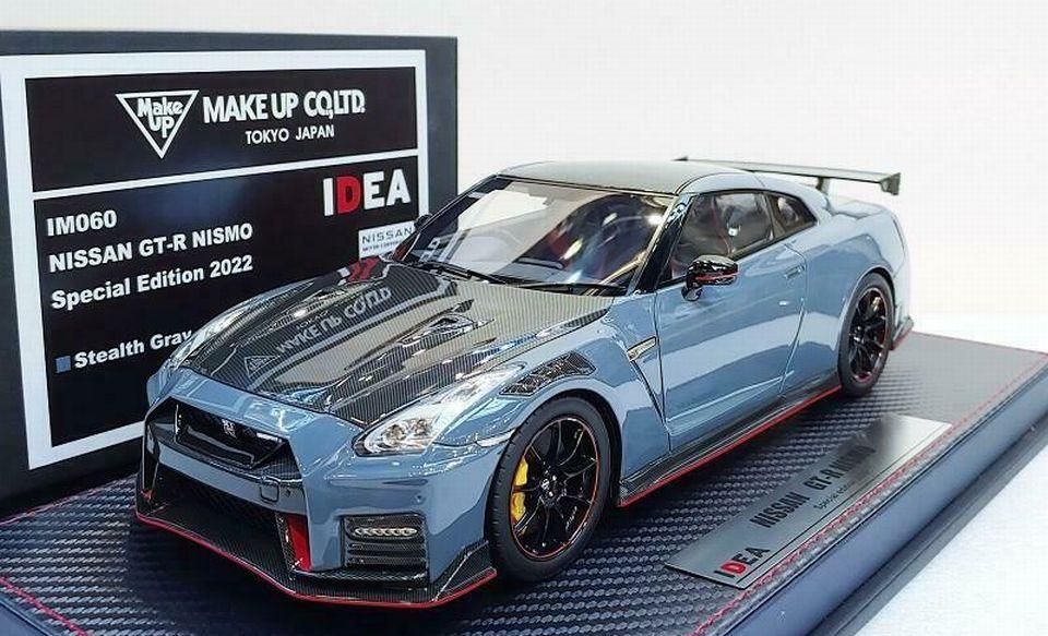 1/18 Make Up NISSAN GT-R NISMO Special Edition 2022 Stealth Gray