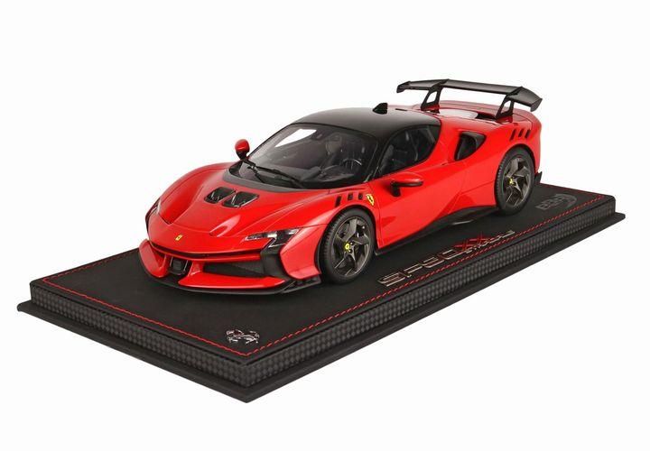 1/18 BBR Ferrari SF90 XX Stradale Red Corsa 322 and black - 【MR