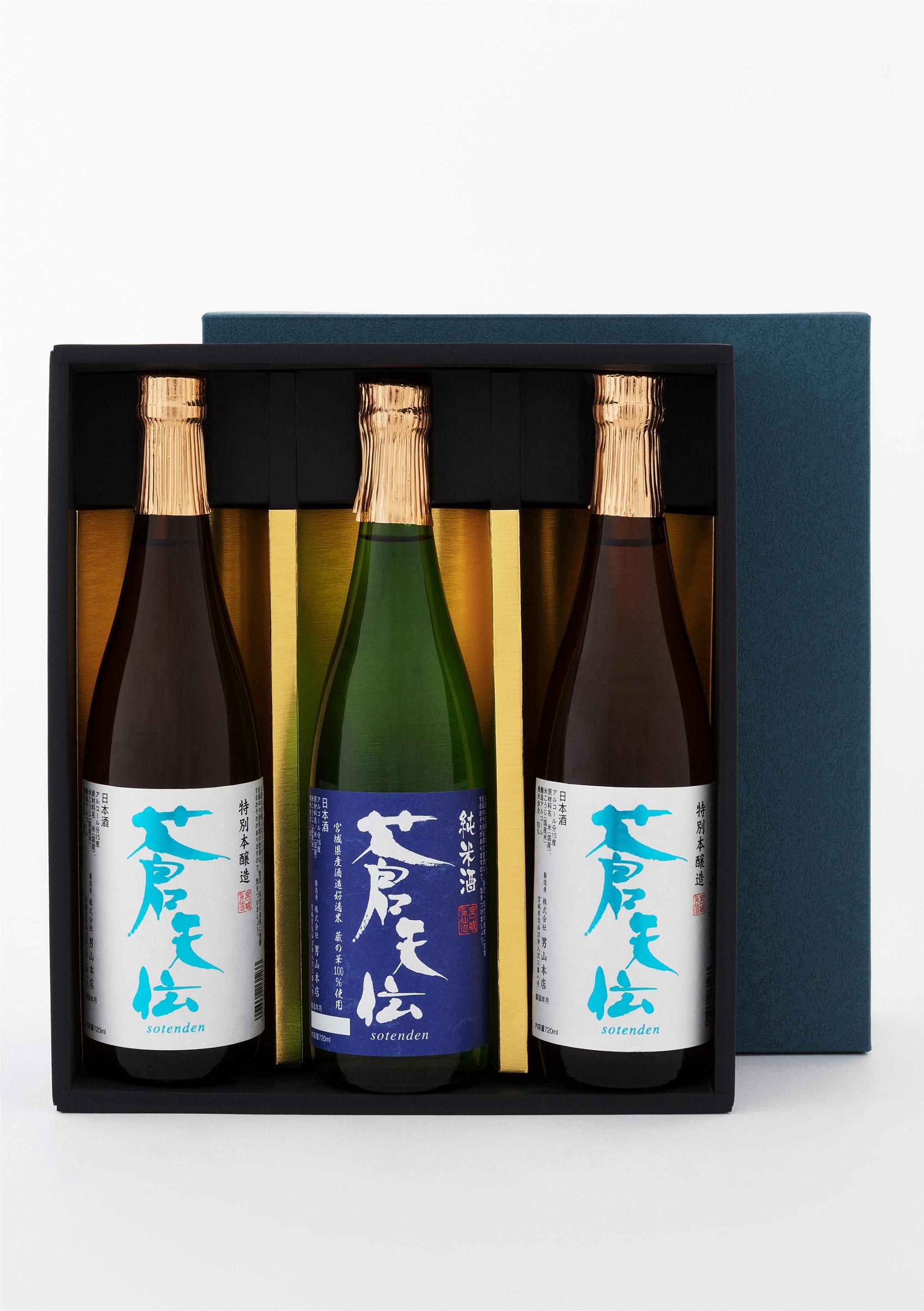 男山本店 S3－380 （蒼天伝 蔵の華 純米酒 720m×1本 蒼天伝 特別本醸造