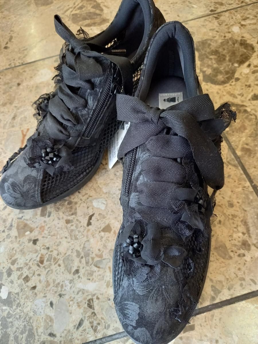 ベルパーチ メッシュレーススニーカー（24-bo023) - さえら