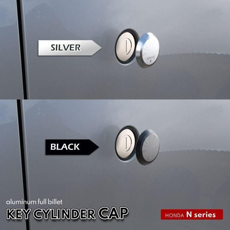 FULL BILLET KEY CYLINDER CAP | ホンダのNシリーズ運転席側のキー