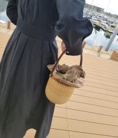 6インチラウンドバスケット - ナンタケットバスケット専門店 ようこそ