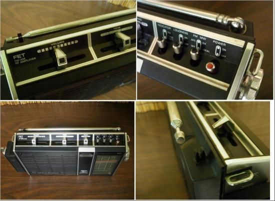 ナショナル パナソニック ラジオ ワールドボーイGX - 「宝の森」昭和