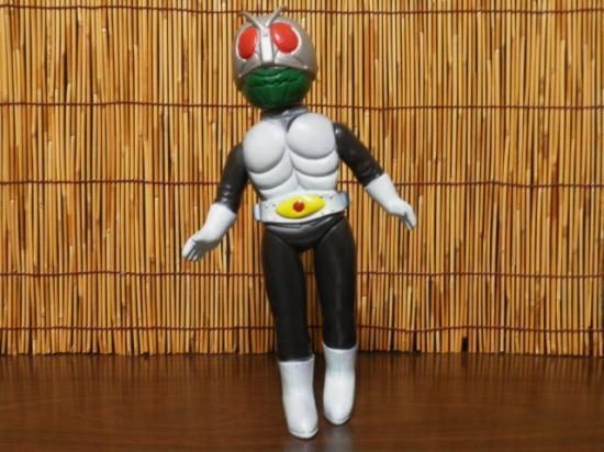 当時物 無版権 仮面ライダー ソフビ人形 - 「宝の森」昭和レトロ雑貨