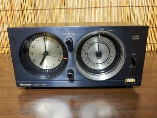 ビンテージ！ナショナルエアコンタイマー 昭和家電 ナショナル