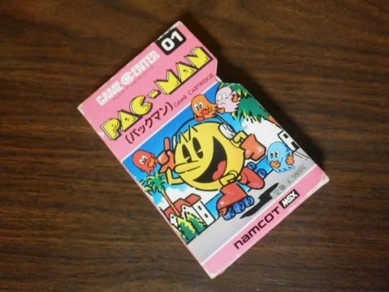 MSX ナムコ namcot ゲームセンターシリーズ（パックマン）01