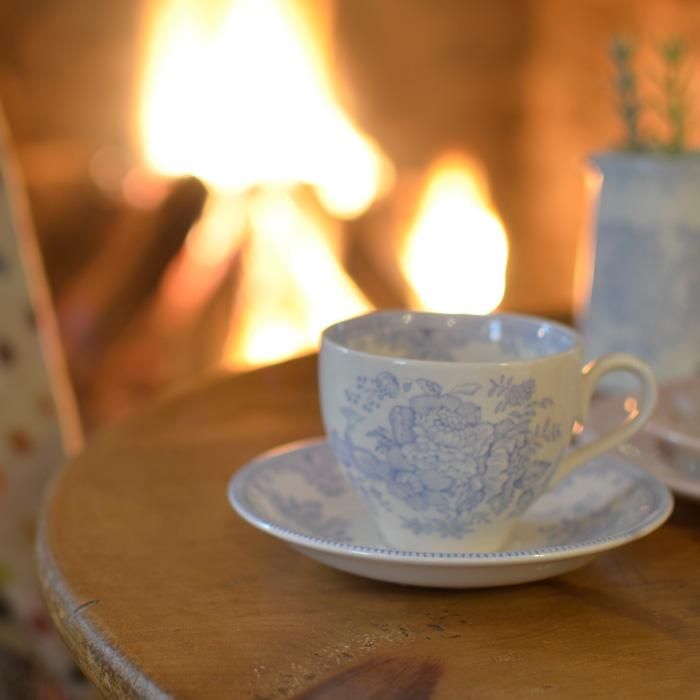 イギリス食器 Burleigh ブルーアジアティックフェザンツ カップ