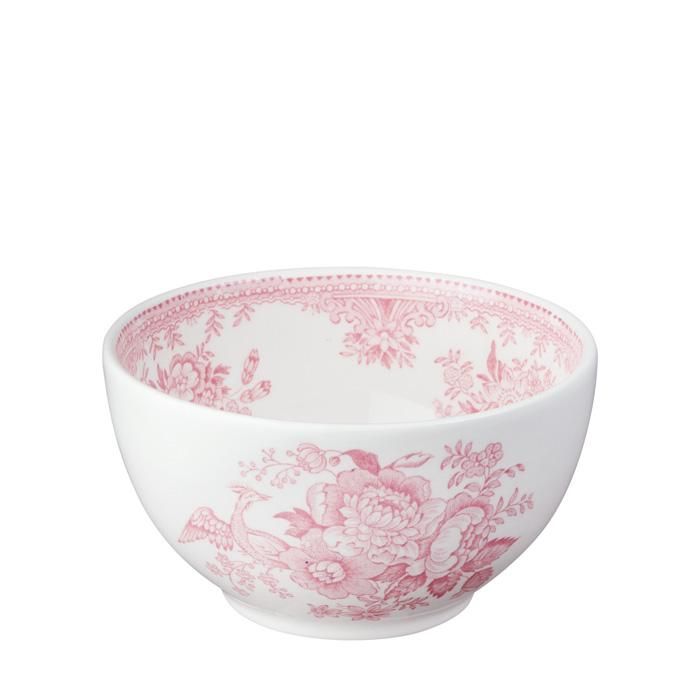 イギリス食器 Burleigh ピンクアジアティックフェザンツ シュガー