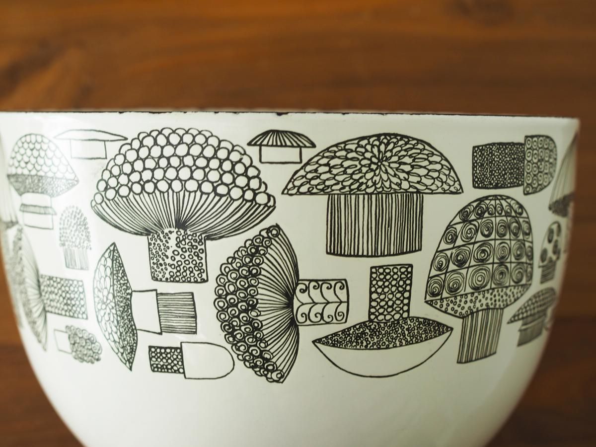 Arabia (Finel) Tattiキノコボウル - 北欧アンティーク/ヴィンテージ