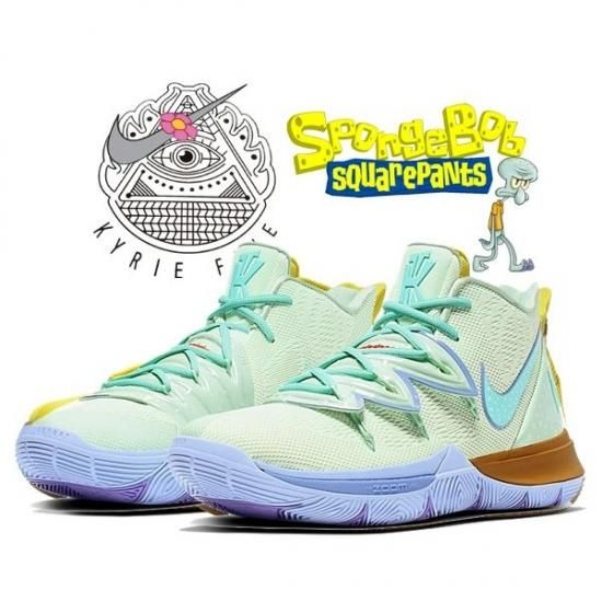 NIKE スポンジ・ボブ x カイリー 5 'イカルド' - NBAグッズ バスケ