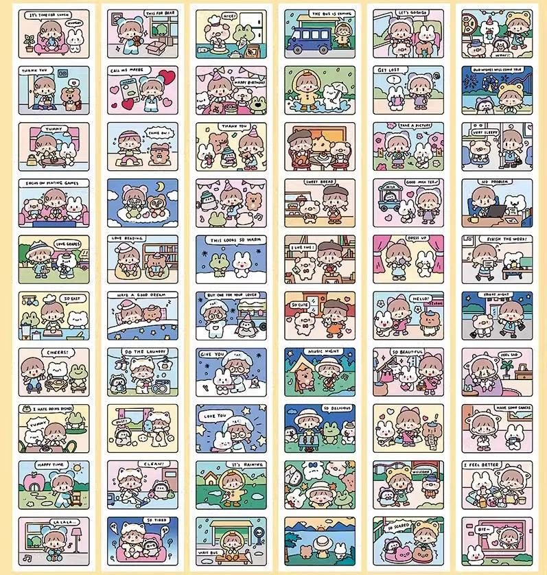 Molinta】たっぷり使える！ロールシール -阿卓日常漫画