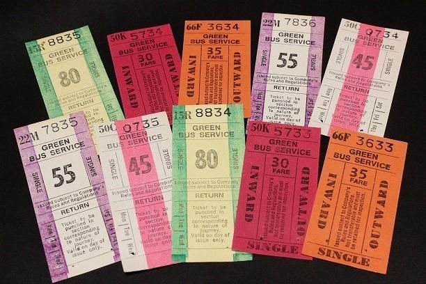 イギリスバスチケット 可愛い裏広告100枚以上✖️ 4 イギリス