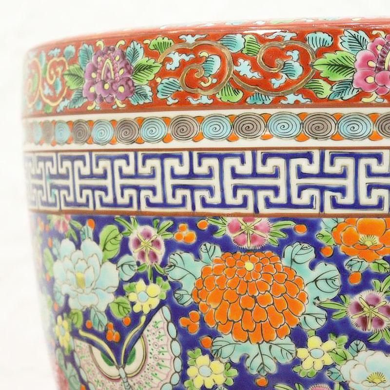 錦手 色絵 古伊万里 龍 江戸 上手物 花文様 菊文様 5枚セット 錦手