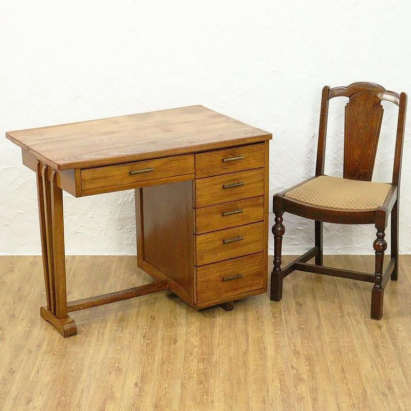 ヴィンテージ デスク 文机 昭和 昭和レトロ】書斎机 文机【家具】 昭和