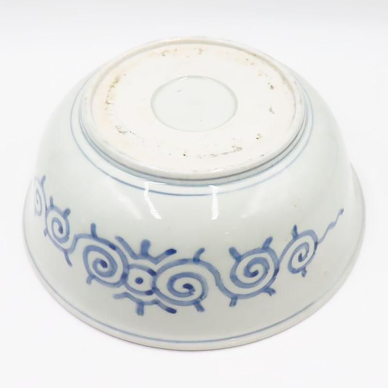 希少染付大鉢｜藍の美味しさ｜アンティーク