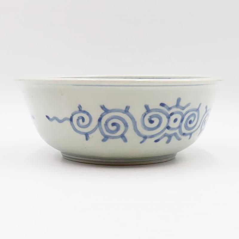 希少染付大鉢｜藍の美味しさ｜アンティーク