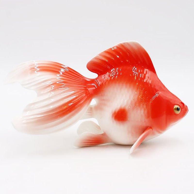 置物・オブジェ ノリタケボーンチャイナ 金魚