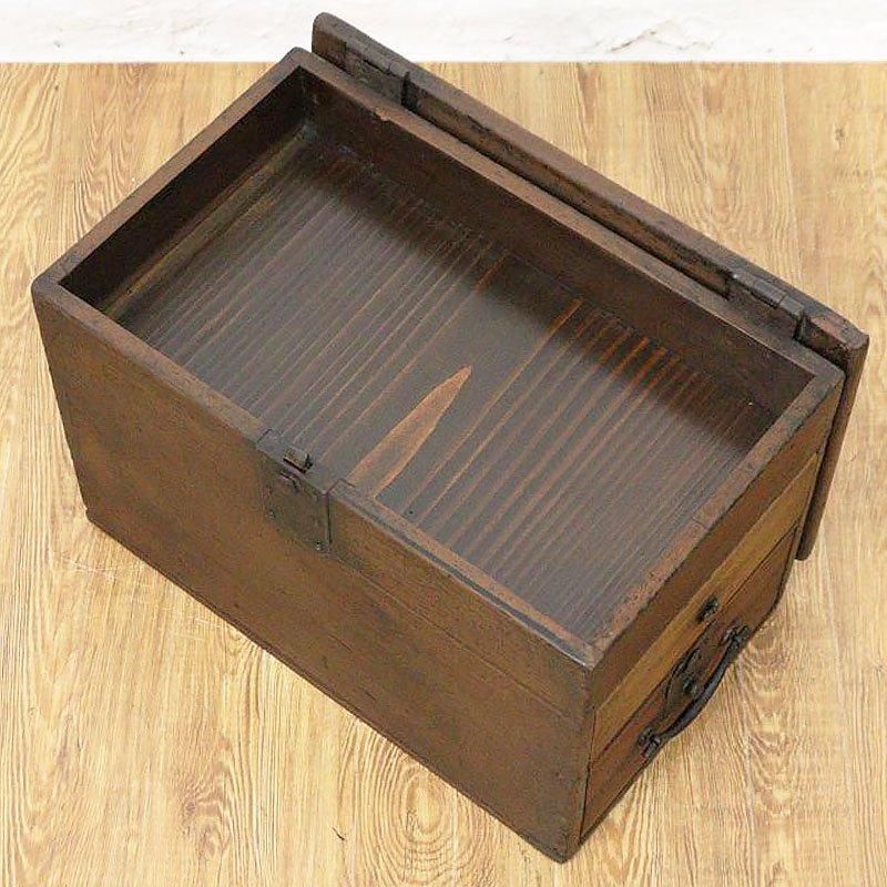 葛籠 つづら 収納 木 アンティーク 骨董 アンティーク 道具 古物 葛籠