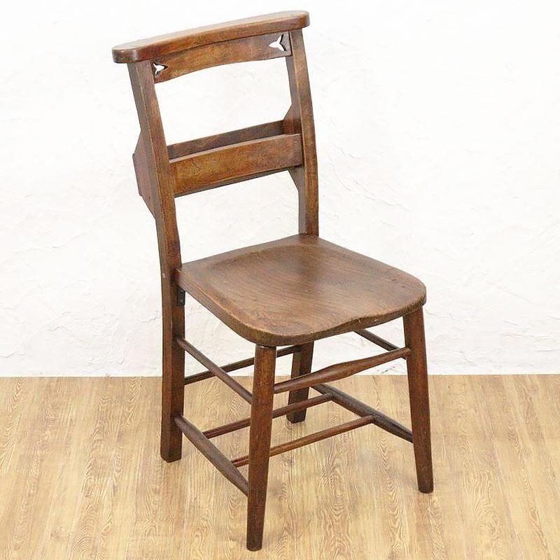 チャーチチェア ウッドチェア ブナ ホワイトアッシュ 42cm幅