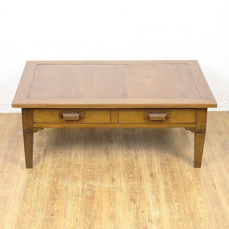 ケヤキ材 引出し付き 座机 文机 - アンティーク和室机