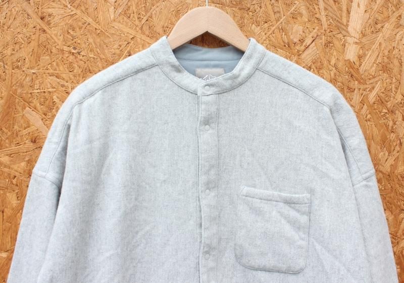 atelierBluebottlel アトリエブルーボトル＞ Neo Wool Shirt ネオ