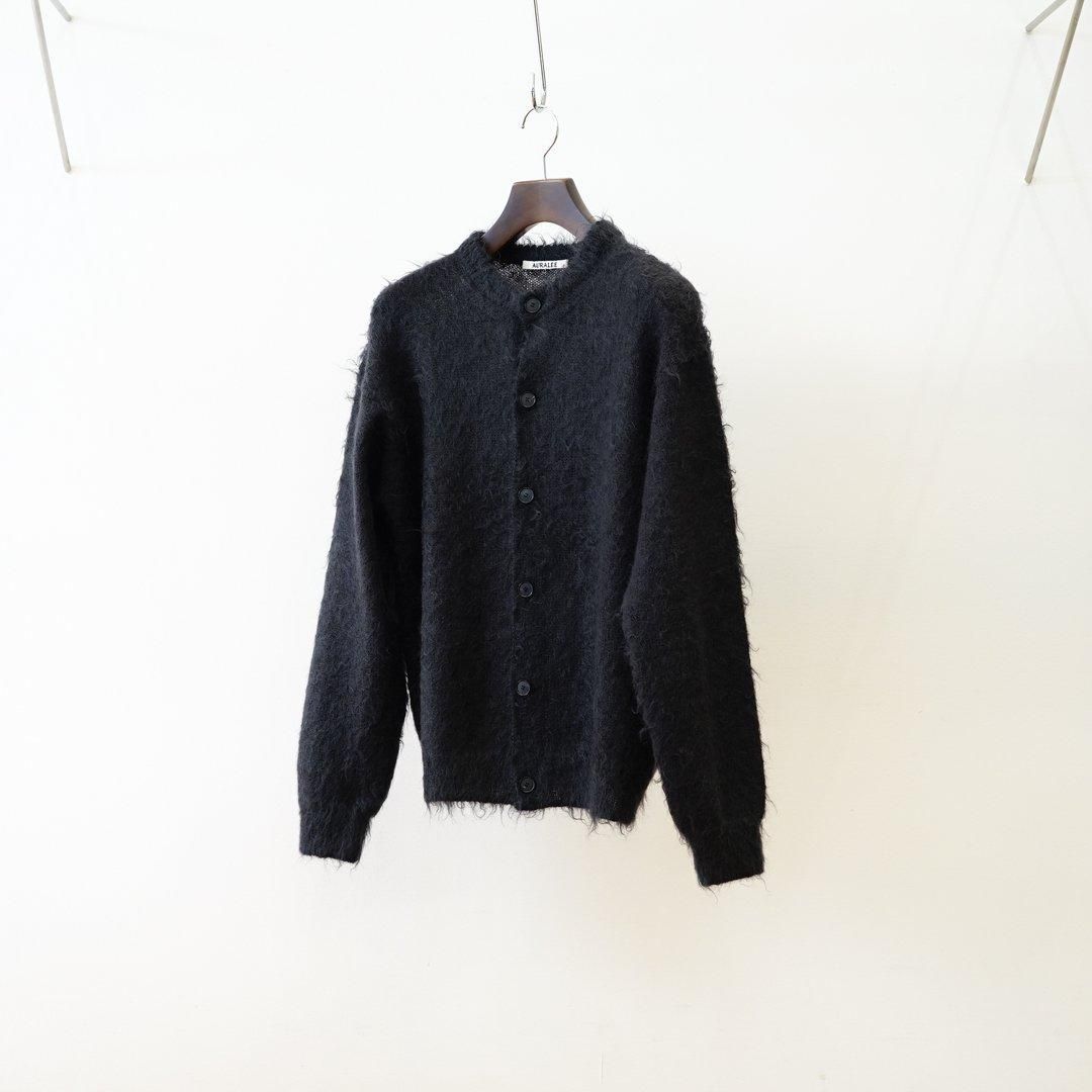 AURALEE (オーラリー) Brushed Super Kid Mohair Knit Cardigan
