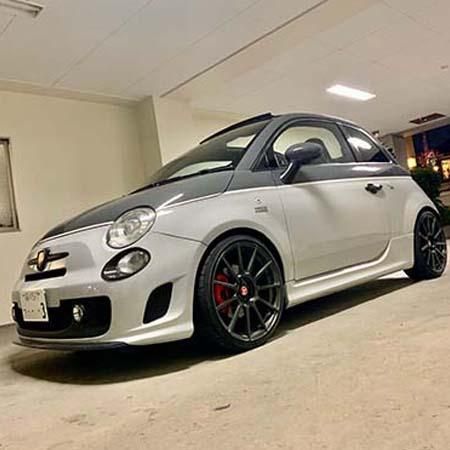 THREEHUNDRED ロワリングスプリング ハーフダウン ABARTH500/595