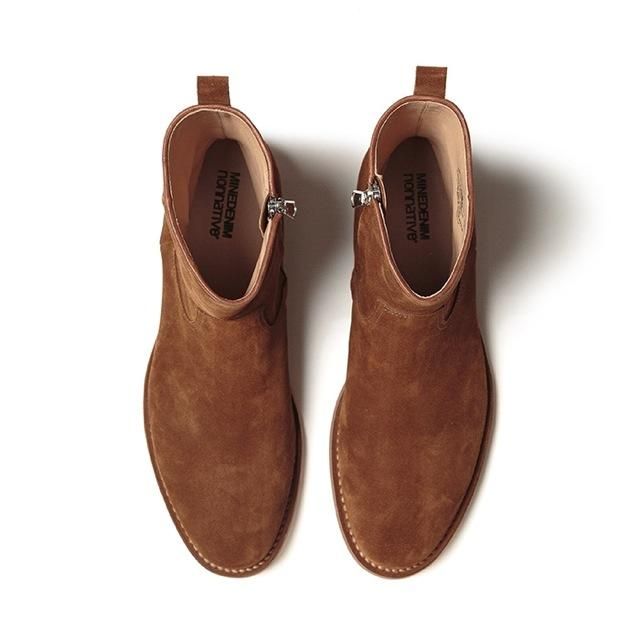 MINEDENIM (マインデニム ) nonnative ×MINEDENIM Side Zip Boots
