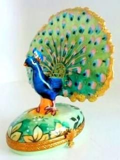 鳥 - リモージュボックス専門店 Limoges Petit Lapin deux