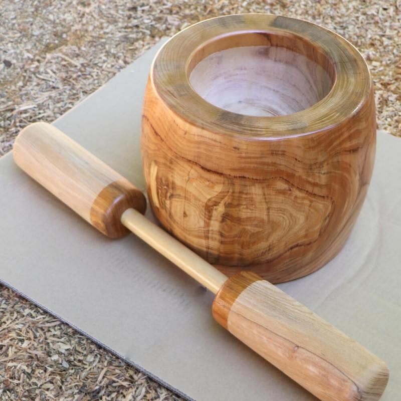 木製 臼・杵 セット 直径30cm 杵 臼」の人気商品一覧 | 安い商品を通販